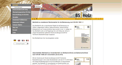 Desktop Screenshot of brettschichtholz.de